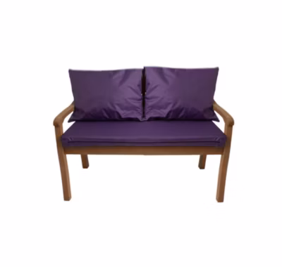 Coussin pour banc 100x60x50cm, Coussins pour balancelle de jardin Violet, Coussin d&rsquo;assise Coussin extérieur/intérieur