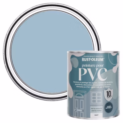 Peinture Bleue pour Portes et Fenêtres en PVC, Finition Mate – RUST-OLEUM – Après l&rsquo;orage 750ml