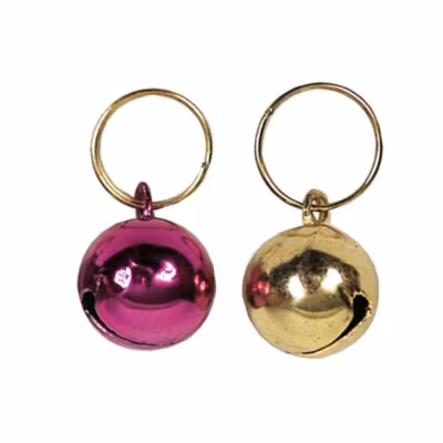 2 grelots bijou pour chat couleur aléatoire
