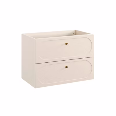 Meuble sous-vasque 80cm Sanae Beige sable