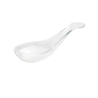 50 Cuillères Bouchées Indhye 1,7 cl de 102 x 38 x Ht. 32 mm Réutilisable,  100% Française – Transparent – D-Work