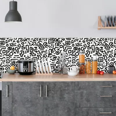 Crédence adhésive déco design 60×400 cm