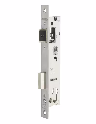 Boitier de serrure encastrable à cylindre pour porte métallique, axe 26mm, entraxe 92mm, bouts carrés – THIRARD