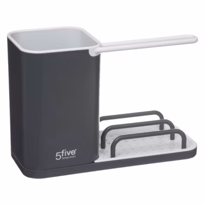 Organiseur d&rsquo;évier 4en1 Gris anthracite Néo – 5Five