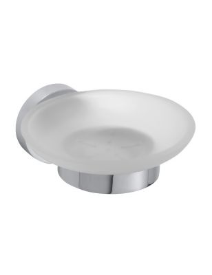 Porte-savon mural en verre OMEGA 11×5,5×12,5cm