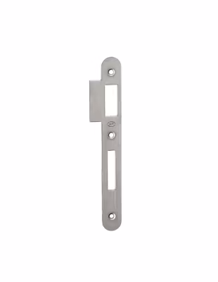 Gâche pour serrure à encastrer, brut à bouts ronds, NF, hauteur 170mm –  THIRARD