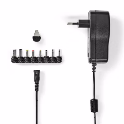 Alimentation 3 à 12V 1.5A – 8 embouts NEDIS