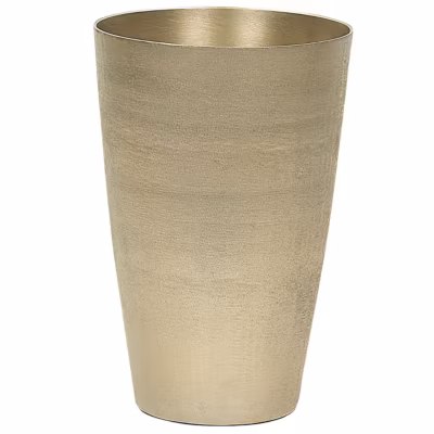 Vase à fleurs AMRIT Métal 31 cm Doré