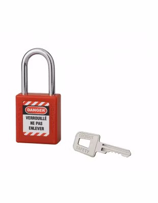Cadenas de consignation 40mm, anse 38mm, Rouge, variure B8 – Thirard