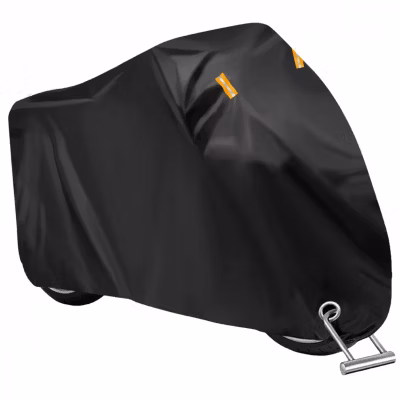 Bâche, housse de protection imperméable pour moto – 245 x 105 x 133 cm – Noir – Linxor