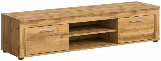Buffet bas Jam Wotan Chêne NB – 40x160x37cm