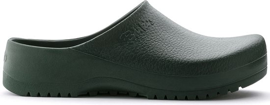 Birkenstock Super Birki pantoufles vertes uni (S) (068051)