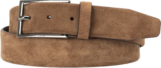 BOSS Cuir Ceinture Calindo Sz35 Sd Leather Belt W110 Rust / Copper Brun