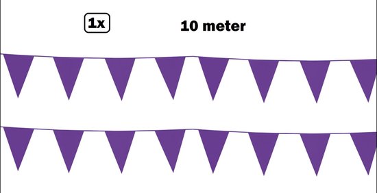 Bruant violet 10 mètres – bruant festival party anniversaire thème fête couleur