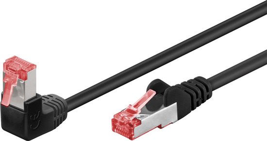 Goobay 51543, 1 m, Cat6, S/FTP (S-STP), RJ-45, RJ-45