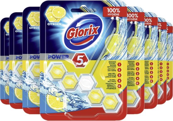 Bloc sanitaire Glorix Power Citron – Bloc sanitaire 9 pièces – Pack économique