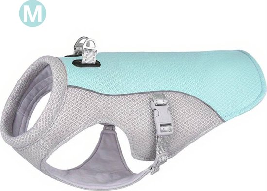 Bovista Cooling Vest Dog – Gilets rafraîchissants – Climatiseurs – Vêtements Chiens – Vêtements pour chiens – Durable – Blauw – Taille M
