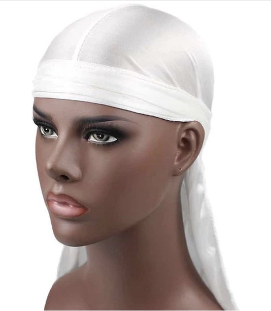 Blanc Du-Rag-qualité Premium – Waves Durag