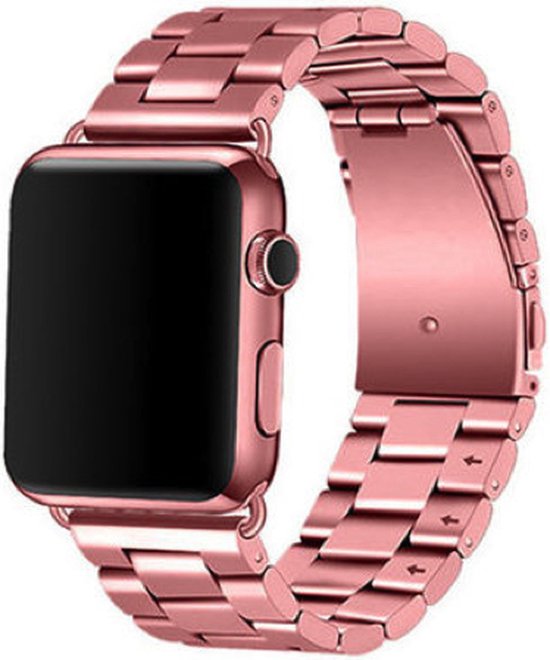 Bracelet Apple Watch – Acier Inoxydable – Rose – 38/40/41 mm