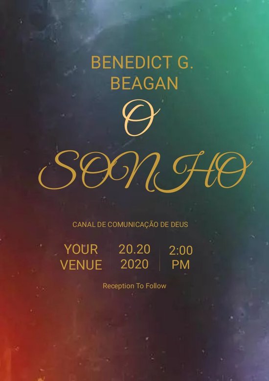 BENEDICT BEAGAN 53 – O SONHOEbook CANAL DE COMUNICAÇÃO DE DEUS