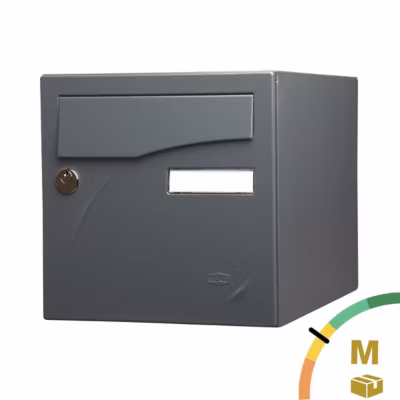 Boite aux lettres Préface 2 portes Gris anthracite  RAL 7016M