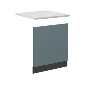 Vicco Façade Bleu-gris 60cm , PT Marbre
