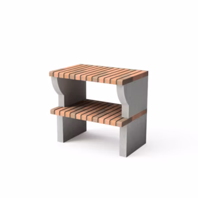 MOVELAR – Module PALERMO pour Barbecue en Béton Préfabriqué – Usage Extérieur