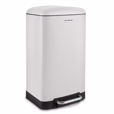 Poubelle à pédale 30L,hite edition – 728