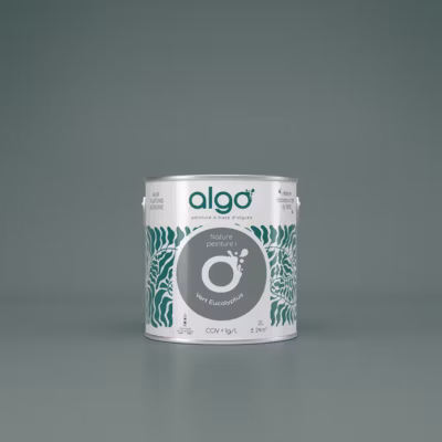 Peinture Algo – Vert Eucalyptus – 0.5L – Satin