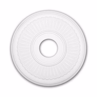 Rosace Profhome 156047 Élement décorative Élement pour plafond diametre 40,4 cm