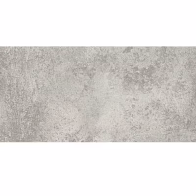 Carrelage sol/mur effet béton gris mat Beton Bianco l.60 x L.120 cm