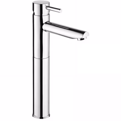 Mitigeur pour lavabo ou vasque SANINDUSA corps haut pour pose sur plan New Icone allonge chrome