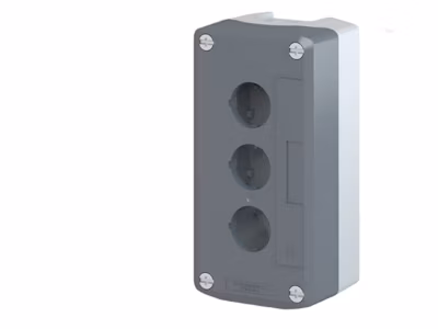 Boîtier trois positions, pour boutonnerie Schneider Harmony XALD
