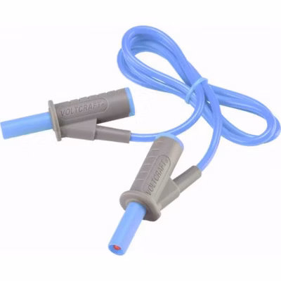 Cordon de mesure de sécurité 4 mm banane mâle – câble pour appareil de test, 10 A, accessoire de mesure d&rsquo;électricien.
