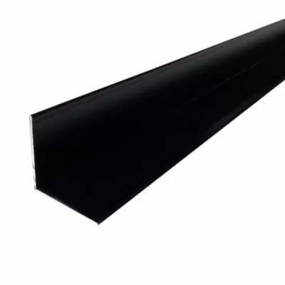 Cornière en alu 30mm x30mm x1.3mm, lg 1950mm (Laqué noir mat)