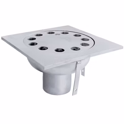 Siphon de sol en inox carrossable – Eko Heavy – ACO –      150 x 150 mm