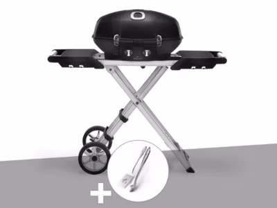 Barbecue à gaz Travel Q Pro 285X + Ensemble 2 ustensiles – Napoleon