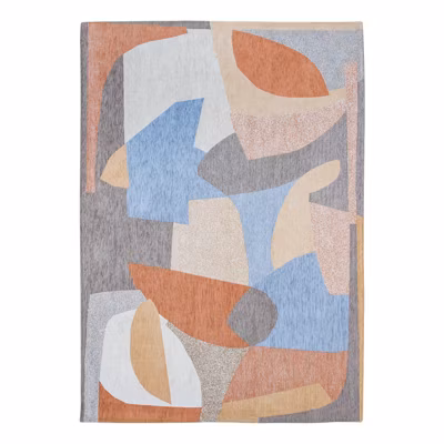 Tapis salon et chambre tissé plat CHIMERY 100×140 cm