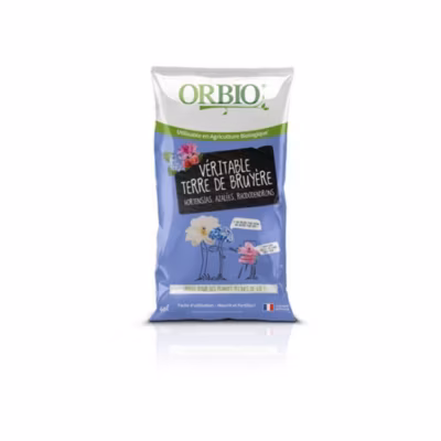 Terre de bruyere ORBIO 40 L substrat leger acide
