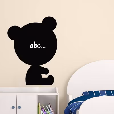 Sticker ardoise tableau noir – stickers muraux adhésif effaçable – DESIGN NOUNOURS – 110x80cm