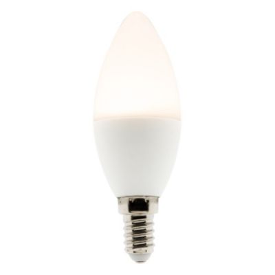 Ampoule LED E14 flamme 5,2W – Blanc chaud – 470lm 2700K  – Zenitech