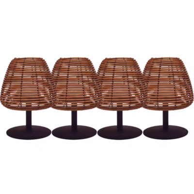 4 Lampe de table sans fil STANDY MINI BOHEME H25cm