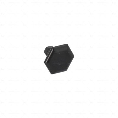 Boutons pour meubles en zamac Diamètre 35 Vernis noir mat