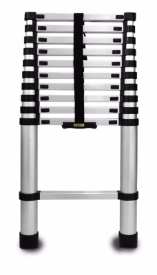 Échelle télescopique DRABEST en aluminium 11 échelons 3,2 m 1 pièce