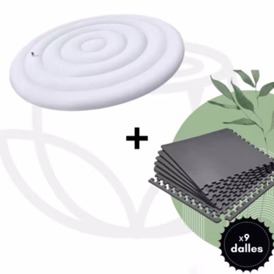 Pack isolation : tapis isolant et couverture isolante Coco Spa