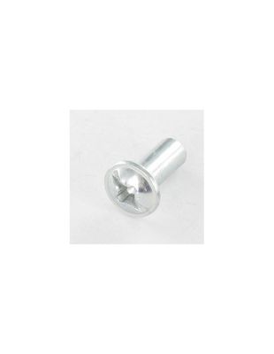 Ecrou Relieur POZI et fendu M4X8 5X12 Acier zingué – 1 pièce
