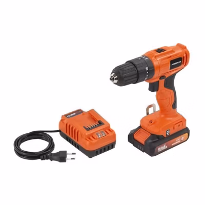 Perceuse a percussion sans Fil – Dual Power – POWDPO1110 – 3 en 1 – 20V – Avec batterie & chargeur