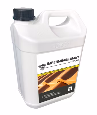 Méduze – Imperméabilisant pour tuiles 5L – Transparent – pH neutre – Respirant