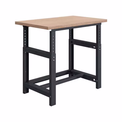 Établi pour atelier réglable en hauteur – 1500x750x780/1060mm – Bleu RAL5015 – W010010030-BI