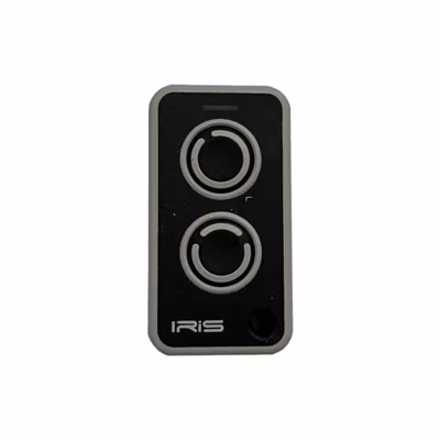 Télécommande universelle ITALFILE JANE IRIS TOP noir pour portails et garages et porte de garage